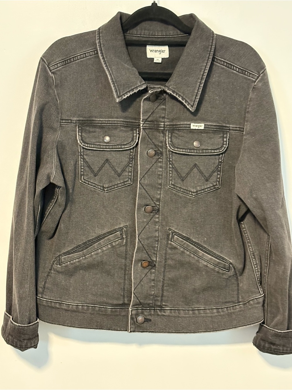 Wrangler Washed Charcoal Jacket